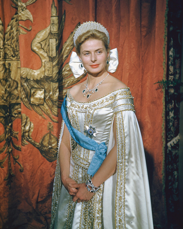 Ingrid Bergman w filmie "Anastazja", 1956 r.