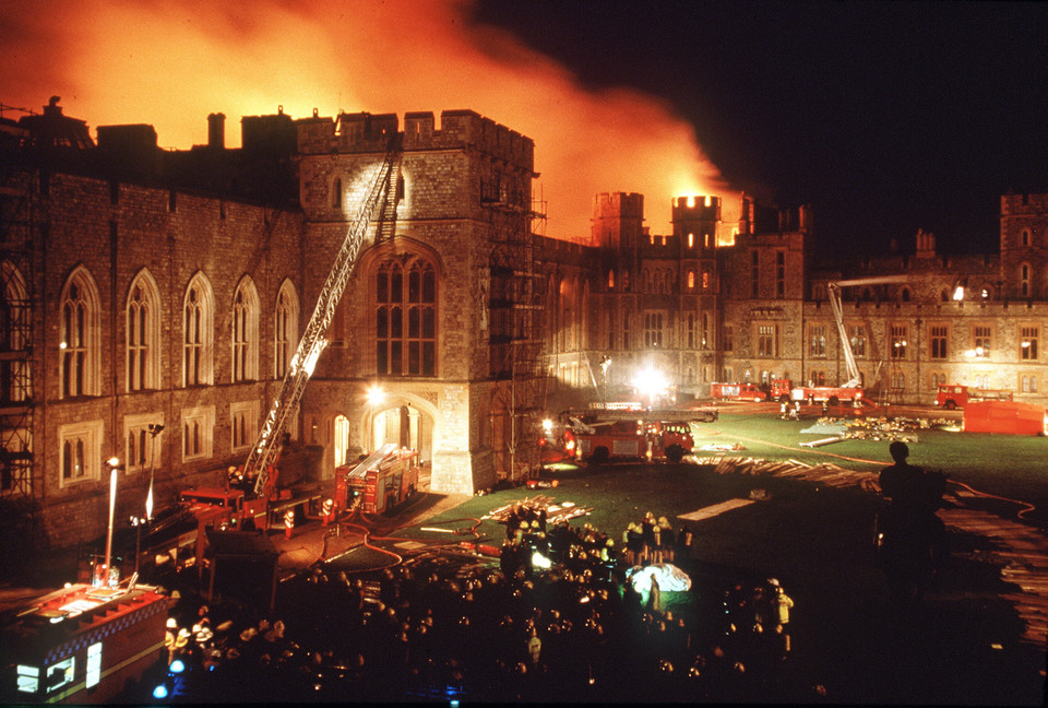 30 lat temu spłonął zamek w Windsorze