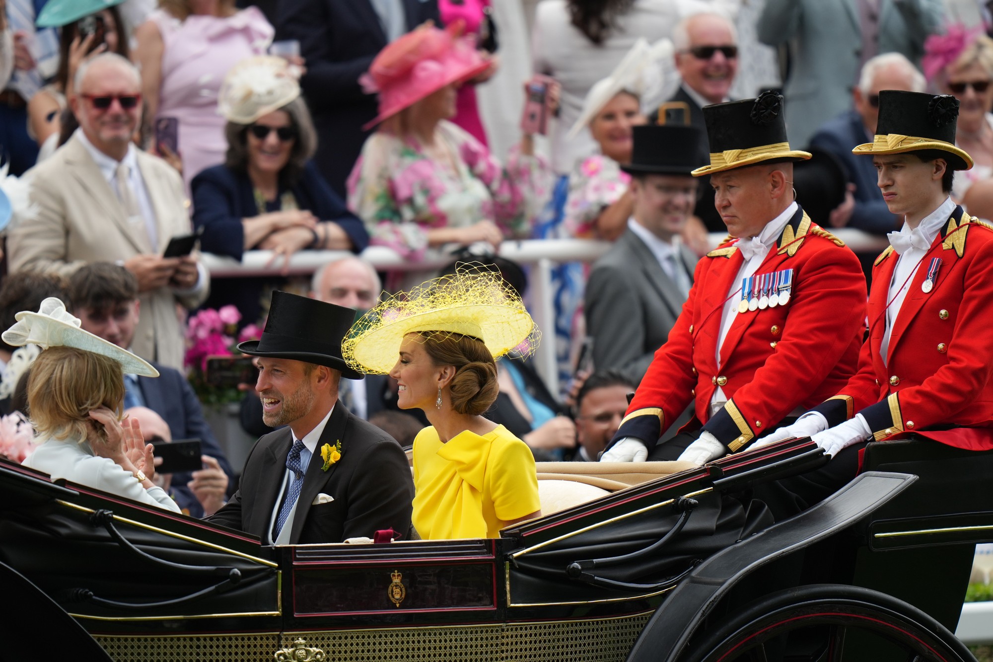 Princ William a princezná Kate.