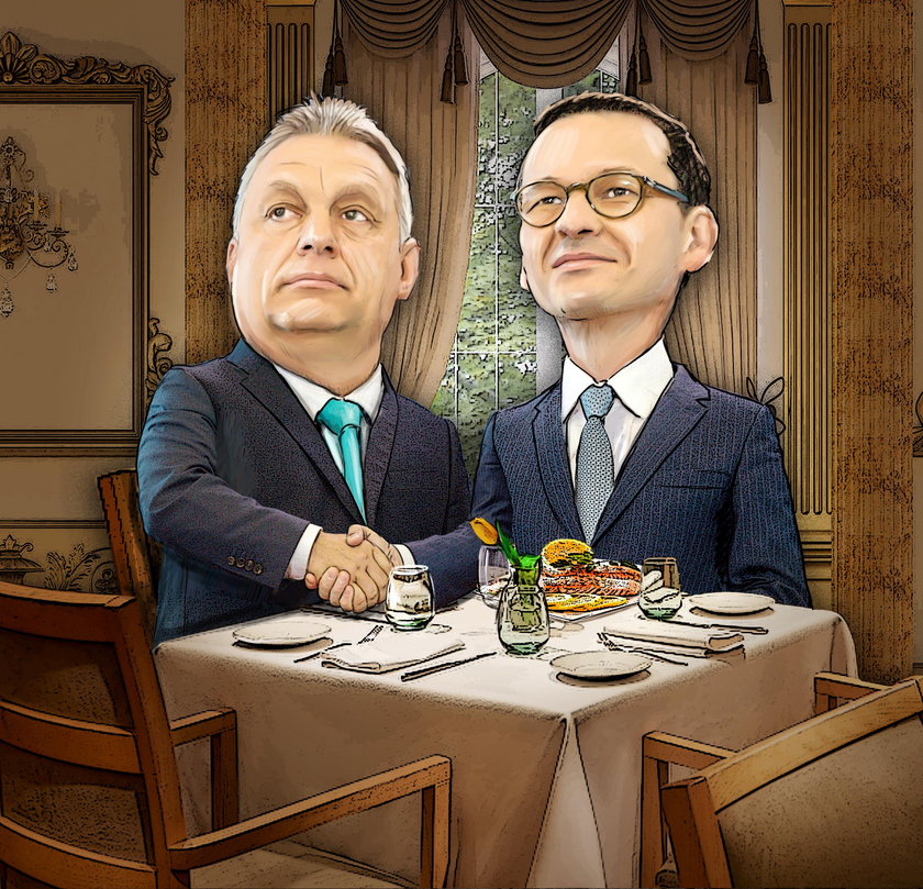 Viktor Orban i Mateusz Morawiecki