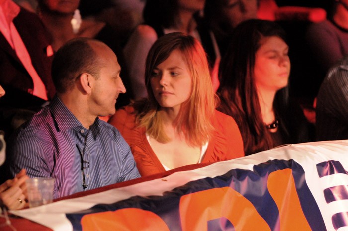 Kazimierz Marcinkiewicz z ukochaną pojawił się na koncercie Kasi Kowalskiej w Londynie