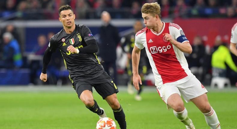 Matthijs de Ligt played against Juventus and Cristiano Ronaldo in the Champions League last season