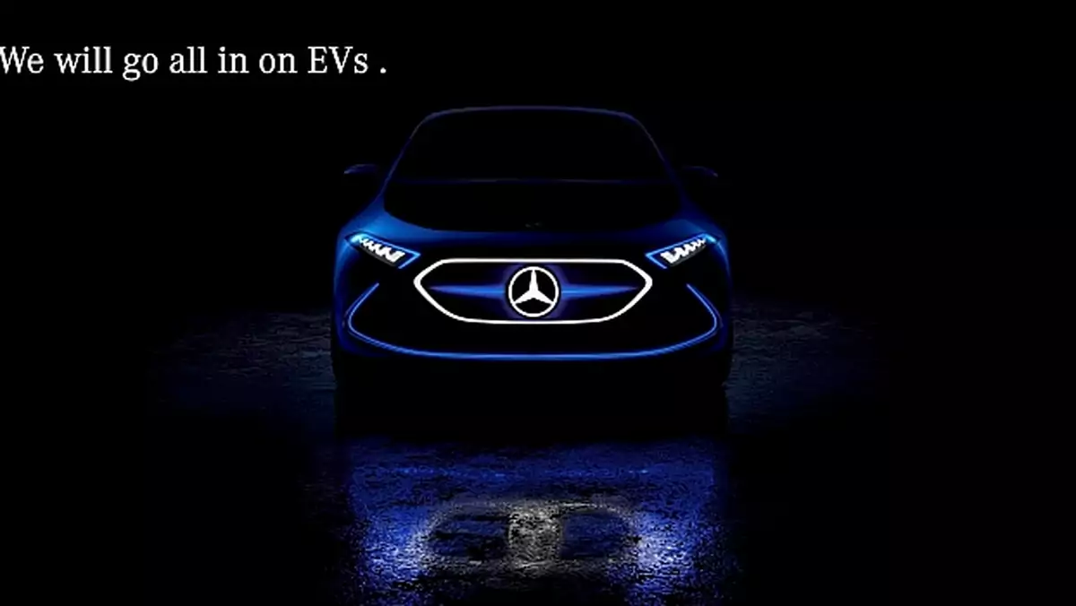 Mercedes-Benz zapowiada elektryfikację wszystkich nowych aut do 2022 roku