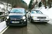 Niesamowite 500-tki -  Fiat 500C kontra Mercedes Sl 500