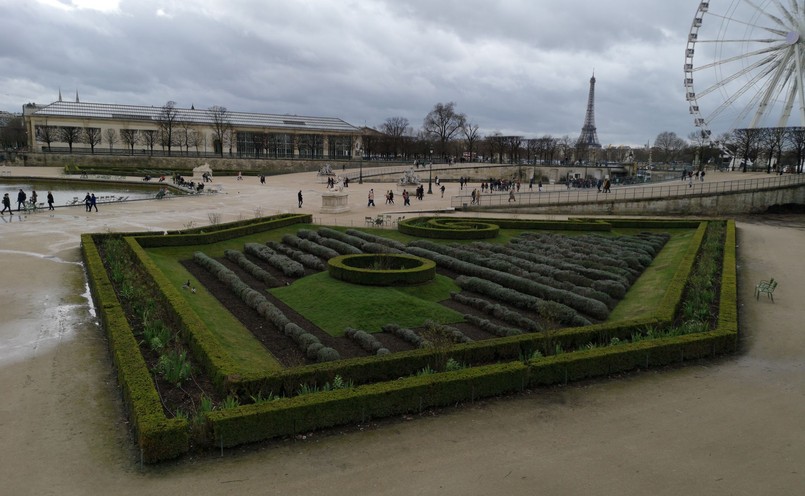 Ogrody Tuileries, P20 Pro