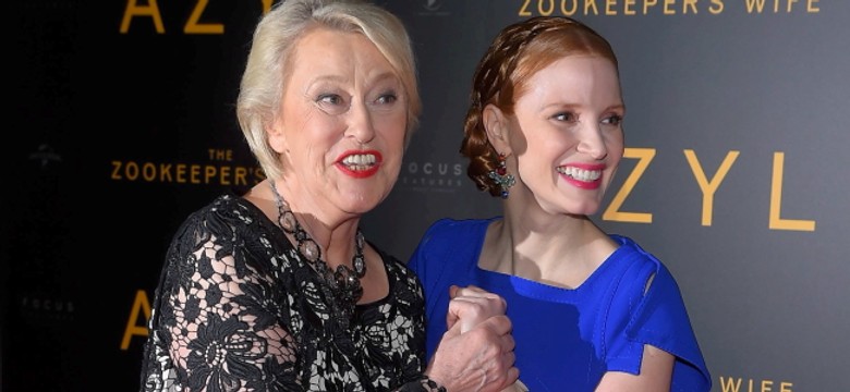 Jessica Chastain o rodzinie Żabińskich: ryzykowali wszystko, co mieli, aby ratować innych. "Azyl" w marcu w kinach