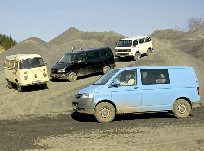 W 2003 roku Volkswagen wprowadził piątą, aktualną generację - T5