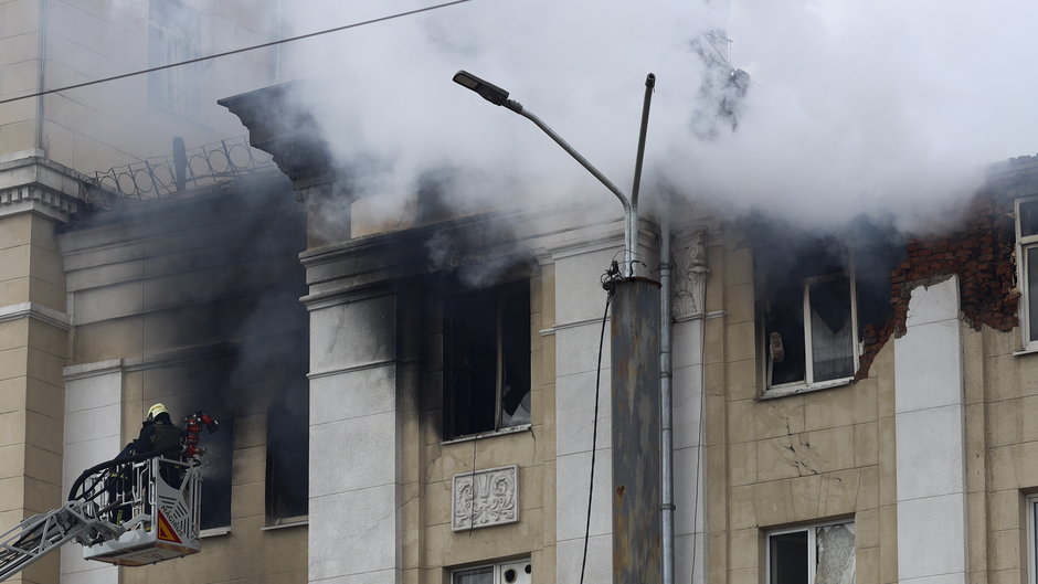 Rakiety i drony nad Ukrainą. Sześciolatek stracił całą rodzinę