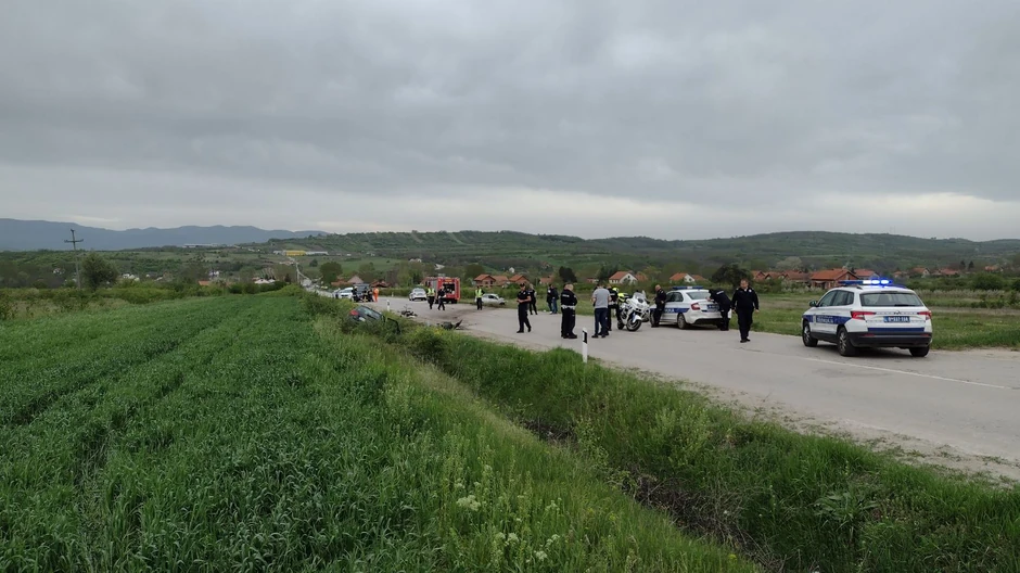 Sudar na putu Niš-Prokuplje