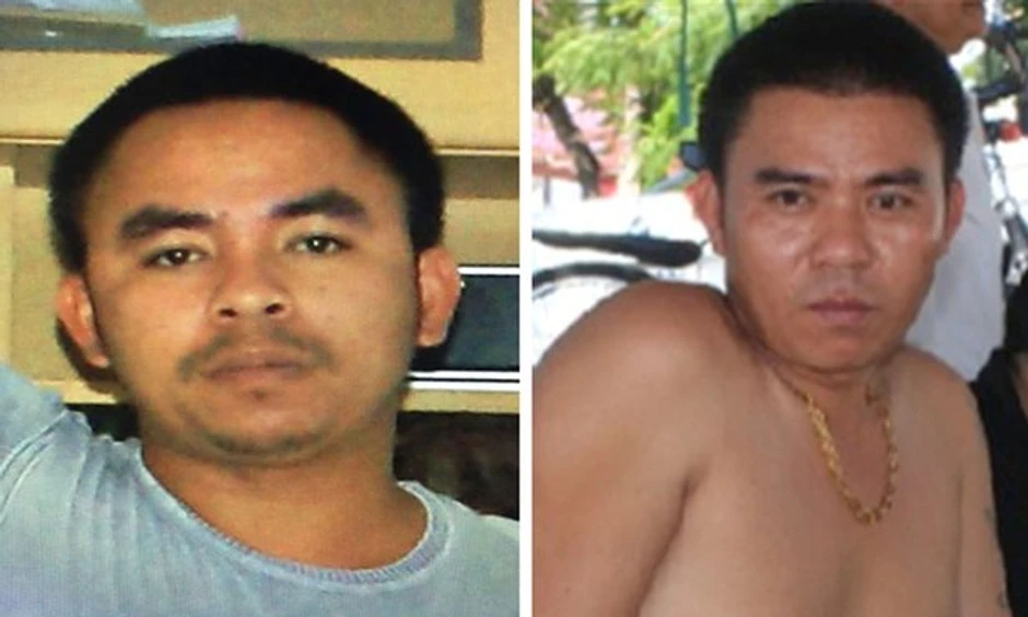 Braća Bah, Mai (levo) i Van Lim (desno), glavni igrači u kriminaloj industriji