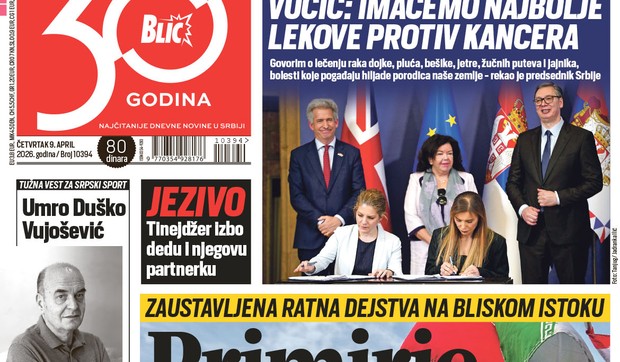 NASLOVNA BLIC