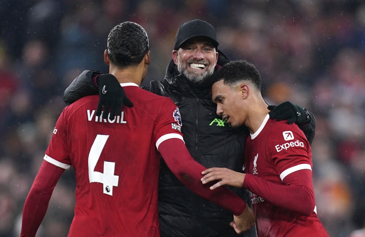 Juergen Klopp, Virgil van Dijk i Trent Alexander-Arnold