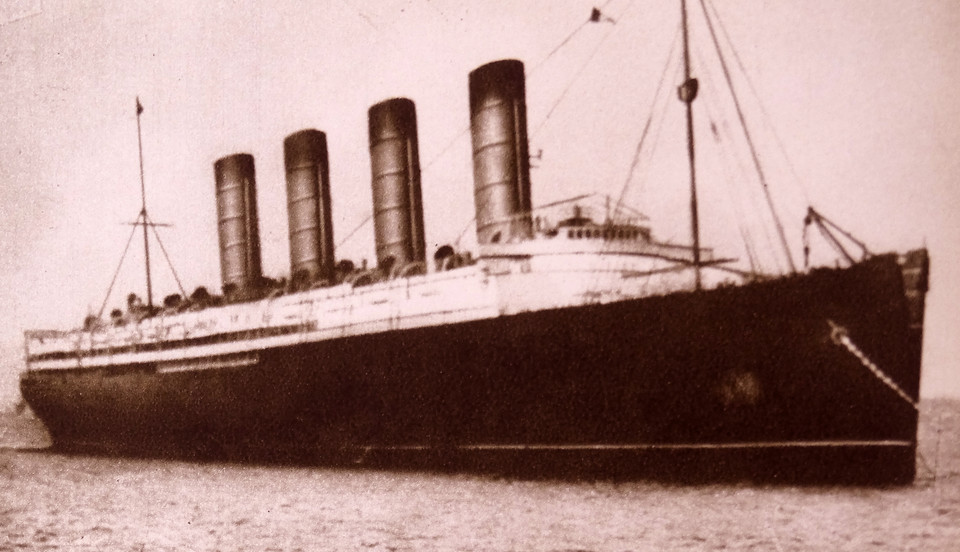 Titanic w dziewiczym rejsie