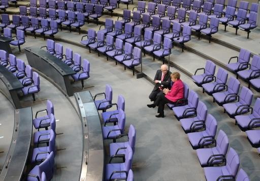 Bundestag Angela Merkel Volker Kauder zdjęcia tygodnia 19_04 10