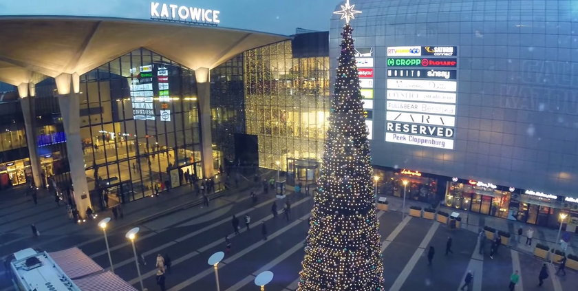 Katowice. Film promujący miasto w świątecznej szacie 