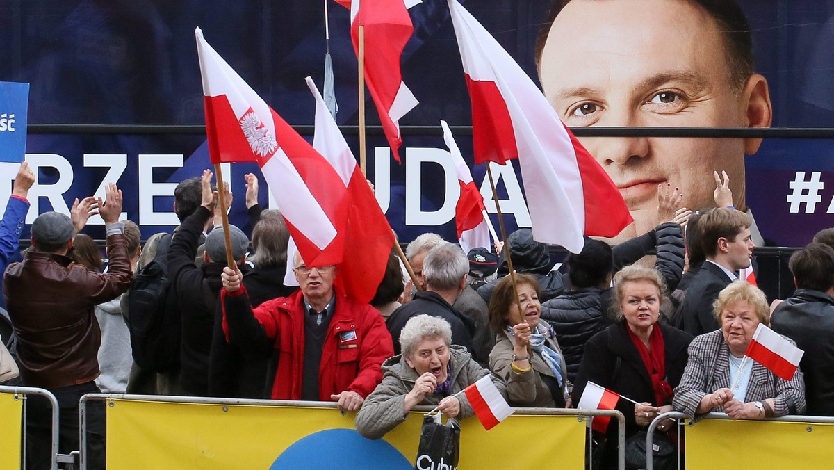 WARSZAWA WYBORY II TURA KOMOROWSKI DUDA DEBATA