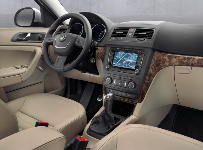 Yeti wykorzystuje płytę podłogową, na której zbudowana jest między innymi octavia scout 4x4