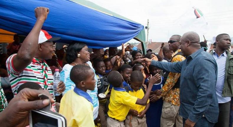 President Mahama visits Brong-Ahafo