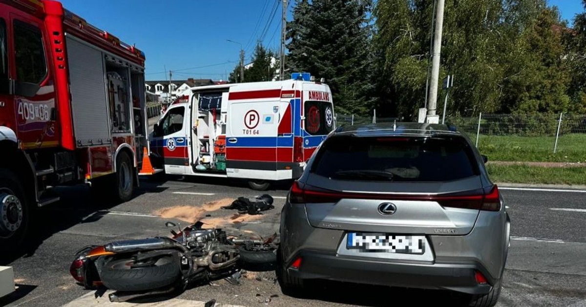 W Stopnicy doszło do dramatycznego wypadku, w którym zginął motocyklista. To policjant