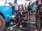 Trailer suffers brake failure, crushes motorcyclist to death in Anambra