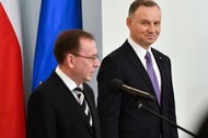 Mariusz Kamiński i Andrzej Duda