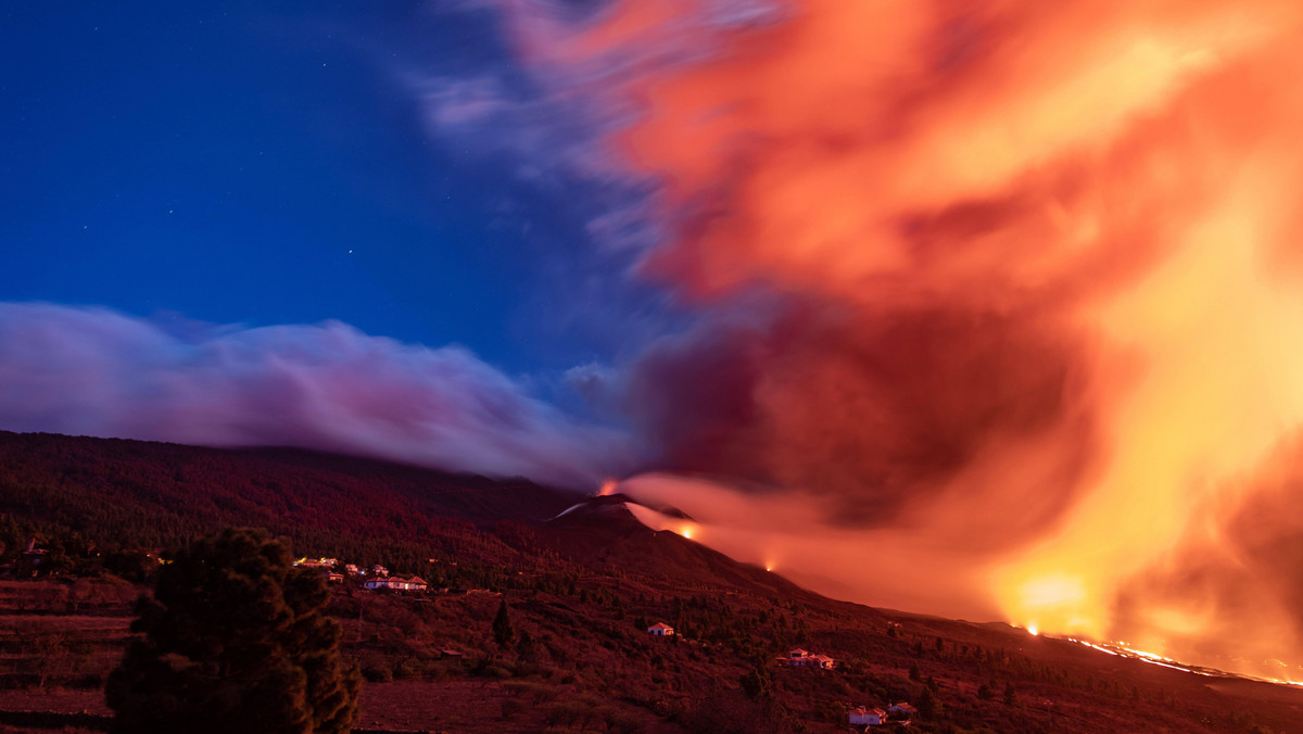 Hiszpania. La Palma: pierwsza ofiara śmiertelna erupcji wulkanu Cumbre Vieja