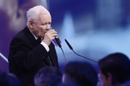 Jarosław Kaczyński na konwencji programowej PiS