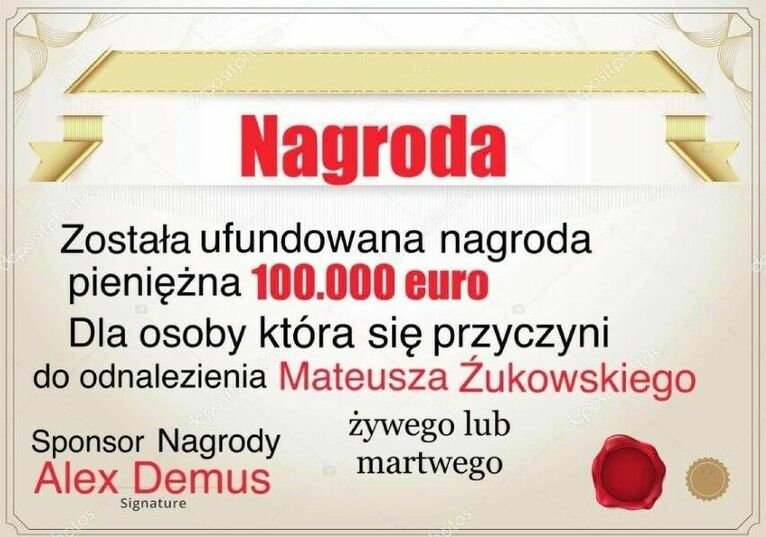 Nie pomogła nagroda.