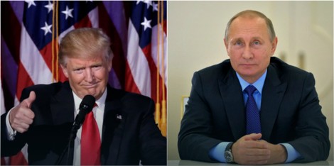 Donald Tramp i Vladimir Putin