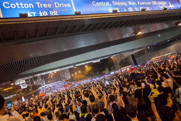 Protesty w Hong Kongu