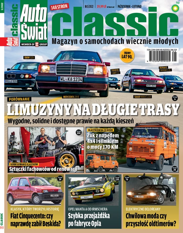 Auto Świat Classic 5/2022 już w sprzedaży!