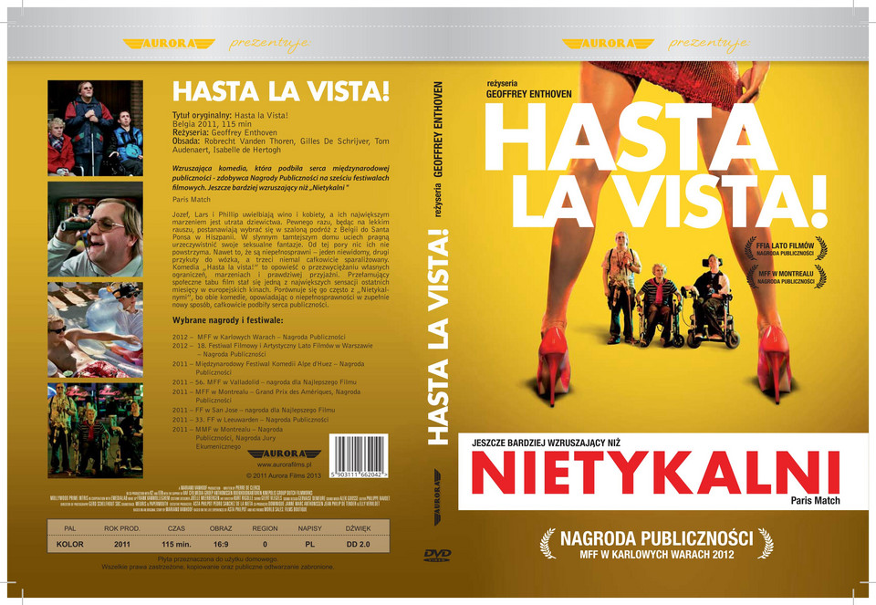 „Hasta la Vista!” - okładka DVD