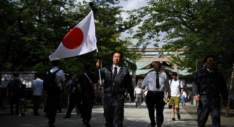 Japanese cabinet members have avoided official visits to Yasukuni shrine in the past two years