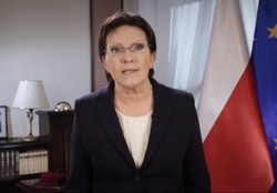Życzenia noworoczne od Ewy Kopacz. Dwa razy dłuższe niż te od Donalda Tuska