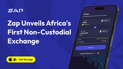 Zap unveils Africa's first non-custodial exchange