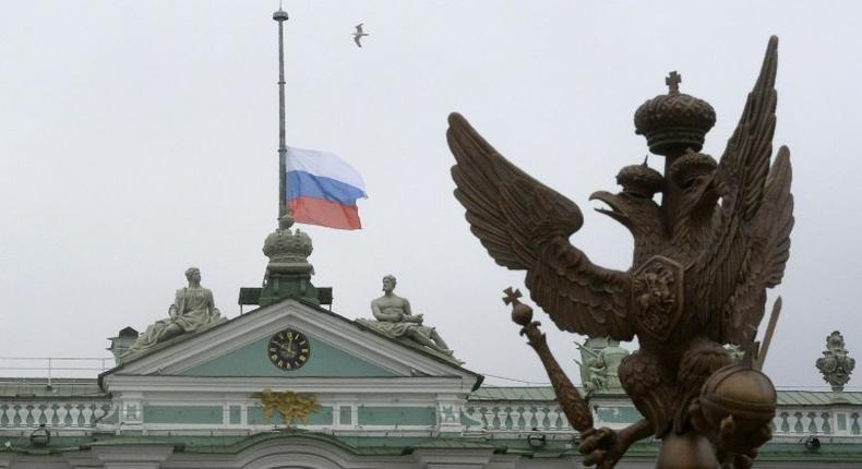 Saint Petersburg is a city in mourning