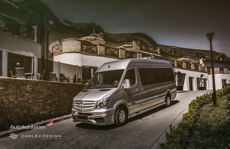 Luksusowy Mercedes Sprinter od Carlex Desing