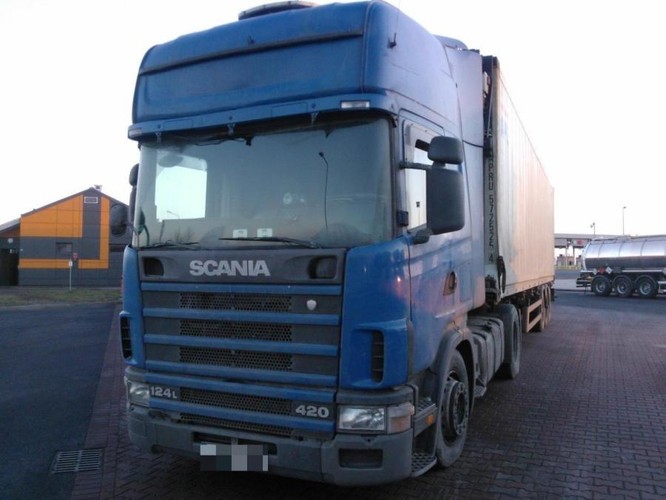 24 tony ładunku w ciężarówce bez hamulców