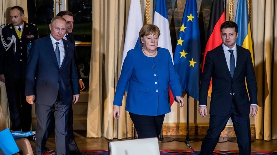Merkel je učestvovala u nekoliko diplomatskih inicijativa koje nisu uspele da postignu trajni mir | Foto: BBC