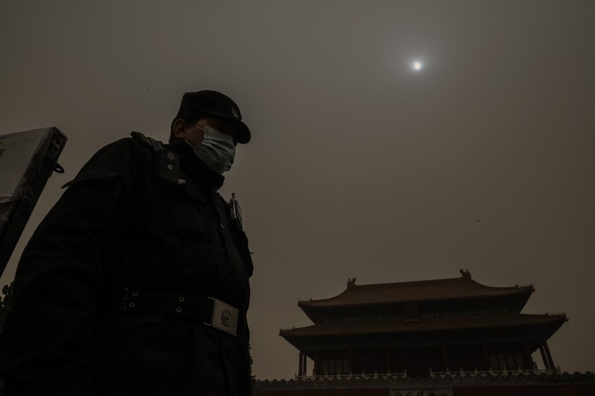 Peščana oluja u Pekingu