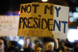 US Presidential Election Protest