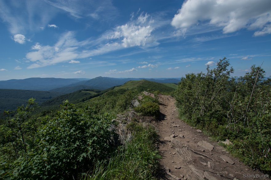 Kamperem na dziko w Bieszczady