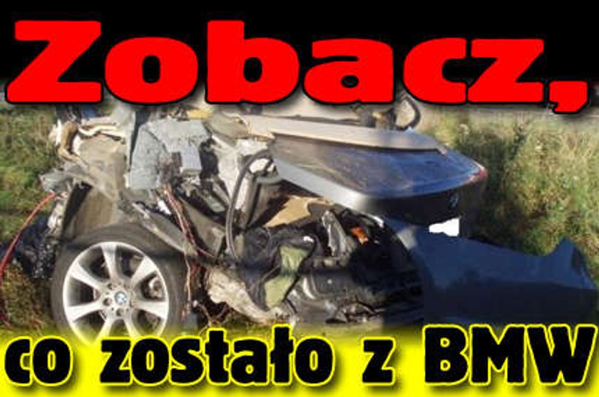 Zobacz, co zostało z BMW! FOTO