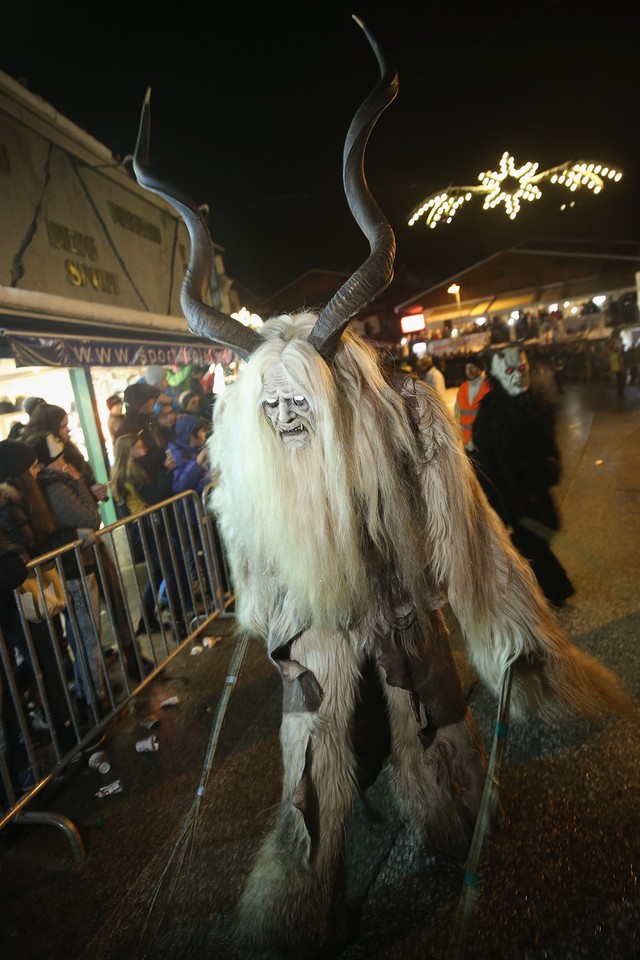 Krampuslauf w Austrii