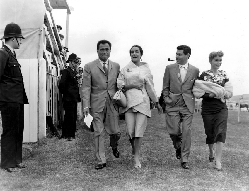 Majkl Tod, Elizabet Tejlor, Edi Fišer i Debi Rejnolds