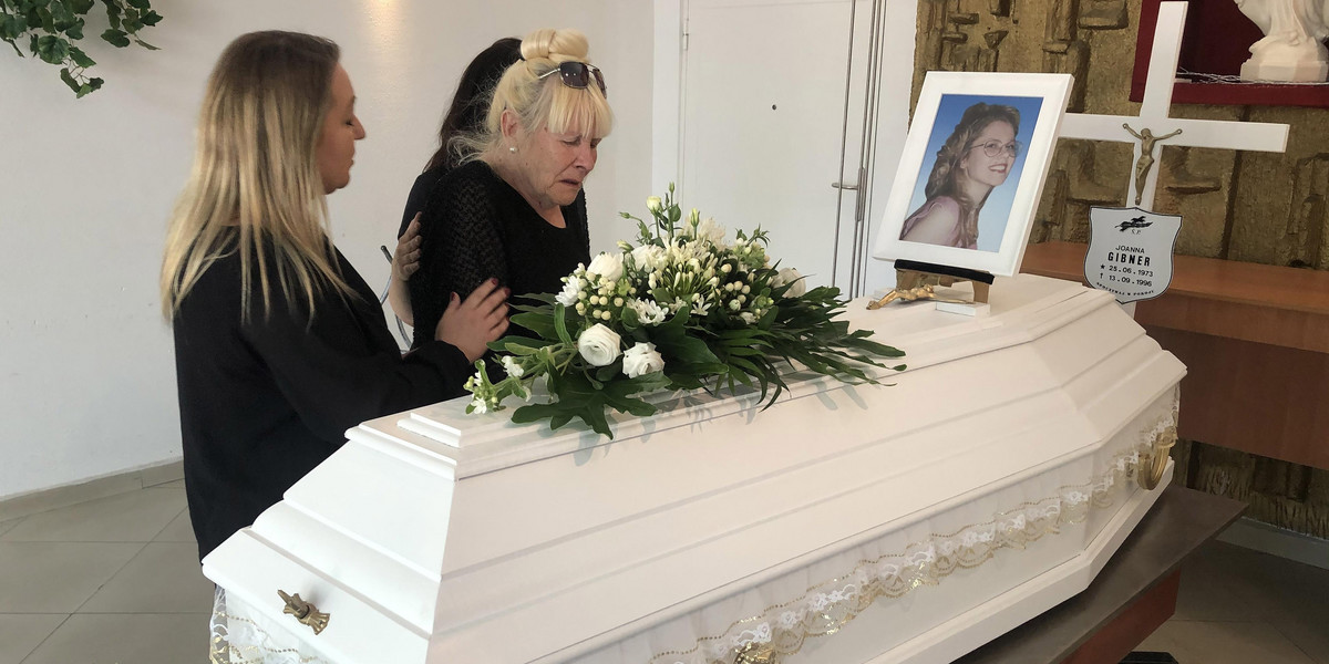 Pogrzeb Joanny Gibner