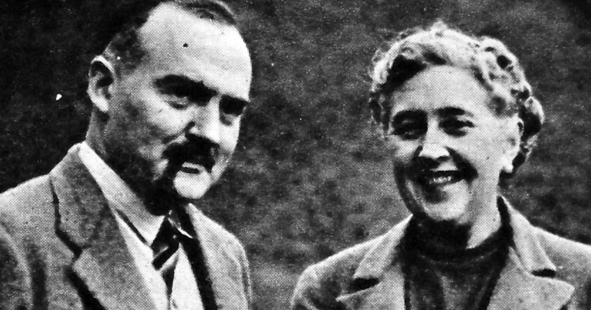 agatha christie and max mallowan images