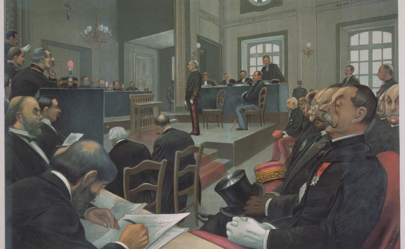 Sprawa Alfreda Dreyfusa. Rycina