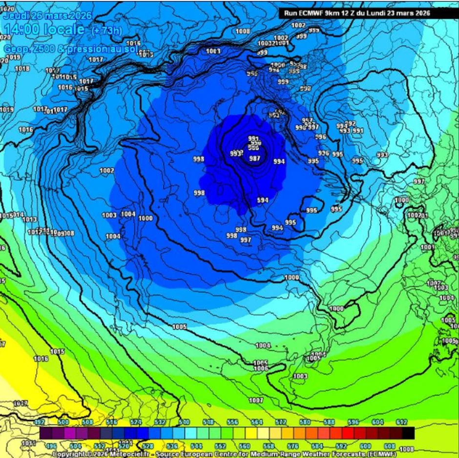 Stiže nevreme u Hrvatsku