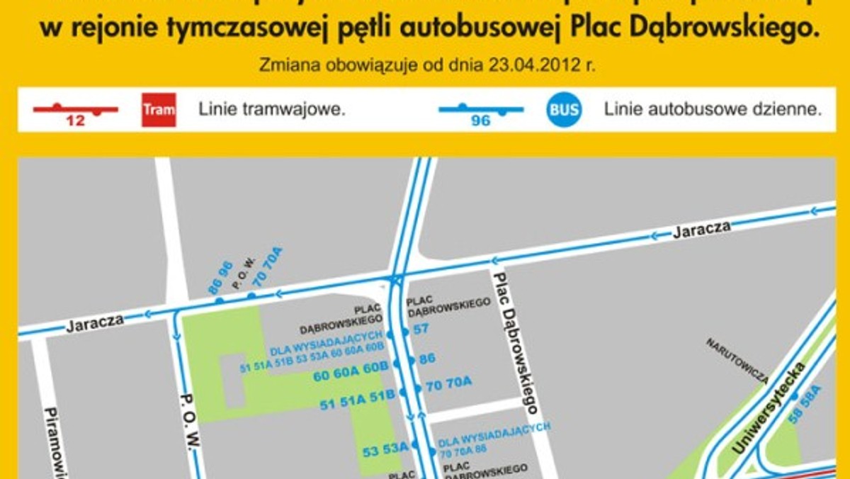 Ulica Węglowa będzie zamknięta w związku z budową dworca Łódź Fabryczna. Autobusy MPK zatrzymywać się będą przy placu Dąbrowskiego, a wszystkie autobusy PKS na dworcu Łódź Kaliska - informuje serwis internetowy Moje Miasto Łódź.